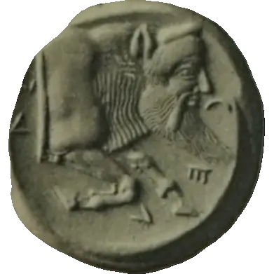 Coin A1 reverse