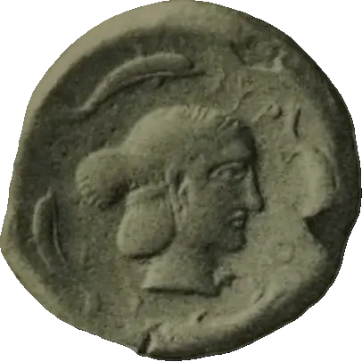 Coin B10 reverse