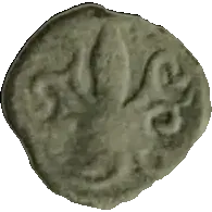 Coin B21 reverse