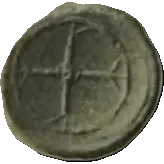 Coin B28 reverse