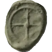 Coin B74 reverse