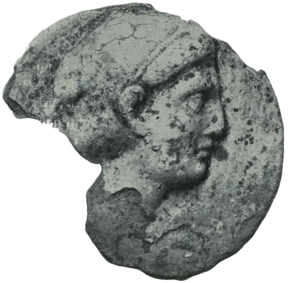 Terracotta disk from Cumae in Naples