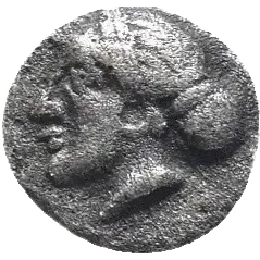 Head of female left