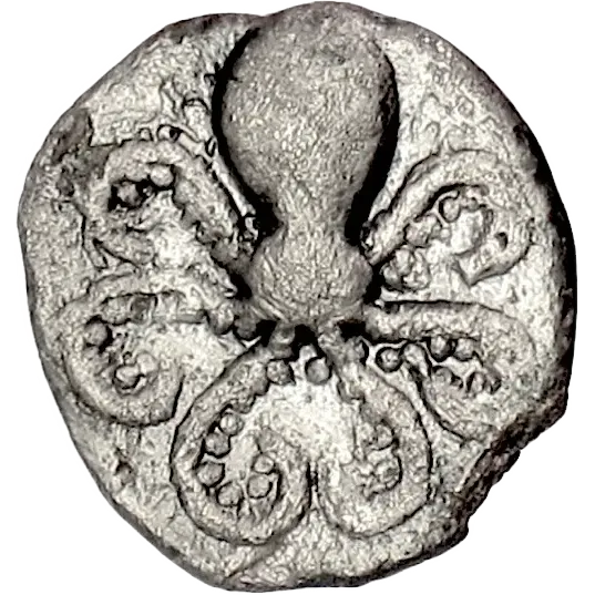 Octopus with six arms